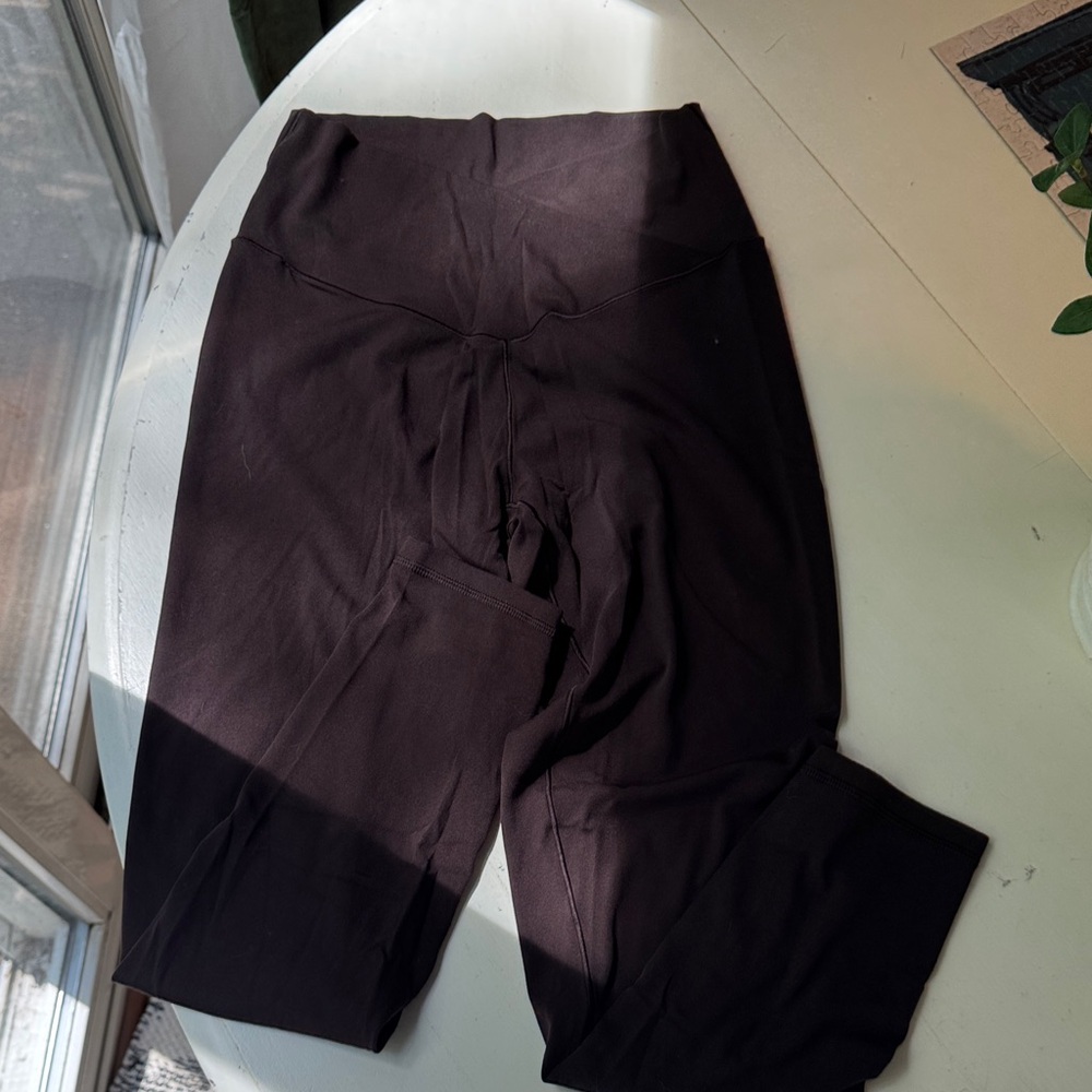 Coffee brown High-Waisted Leggings